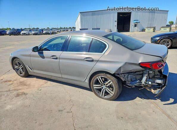 WBA13BJ00MWX06553 2021 BMW 5 SERIES Gray Rear left