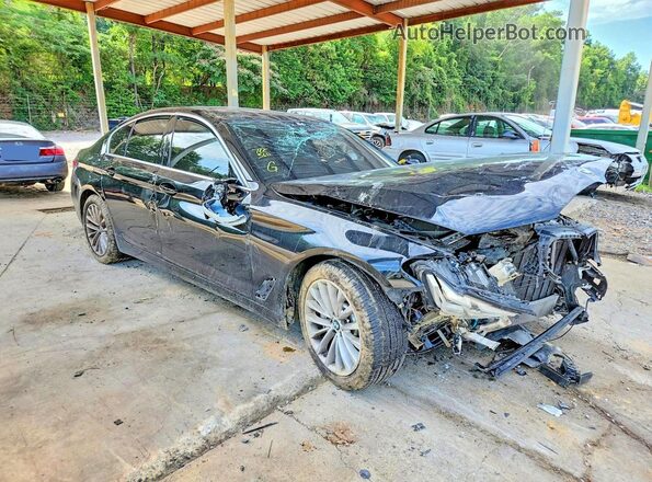 WBA13BJ01MCF62337 2021 BMW 5 SERIES Black Передня права чверть