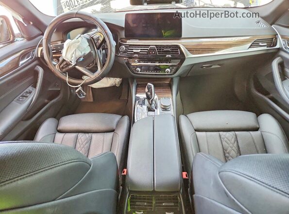 WBA13BJ01MCF62337 2021 BMW 5 SERIES Black Вид панелі приладів