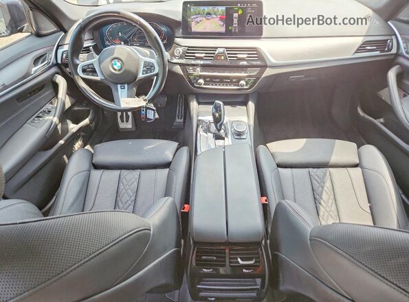 WBA13BJ01NCJ96314 2022 BMW 5 SERIES Black Dashboard view