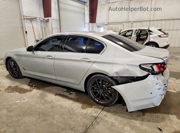 WBA13BJ02MCF29914 2021 BMW 5 SERIES Silver Rear left