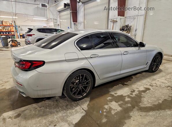 WBA13BJ02MCF29914 2021 BMW 5 SERIES Silver Rear right