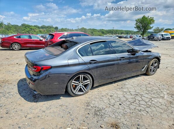 WBA13BJ02MCG07558 2021 BMW 5 SERIES Charcoal წინა მარჯვენა