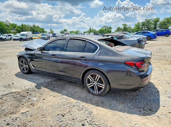 WBA13BJ02MCG07558 2021 BMW 5 SERIES Charcoal უკანა მარჯვენა
