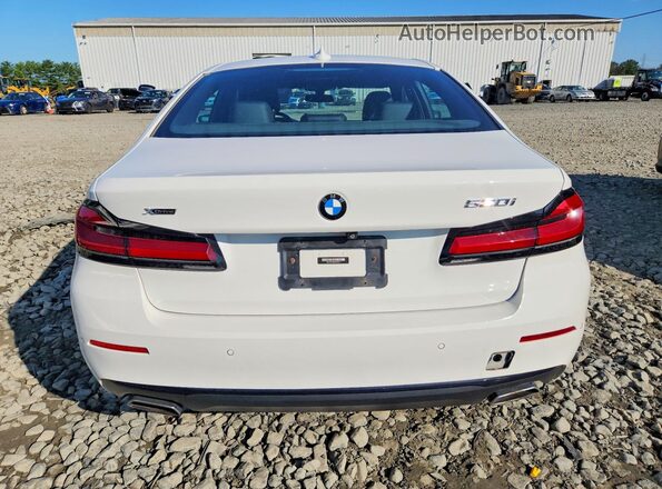 WBA13BJ04MWW99171 2021 BMW 5 SERIES White Հետևի տեսք