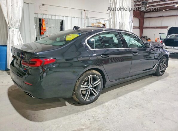 WBA13BJ06MWX27634 2021 BMW 5 SERIES Black უკანა მარჯვენა