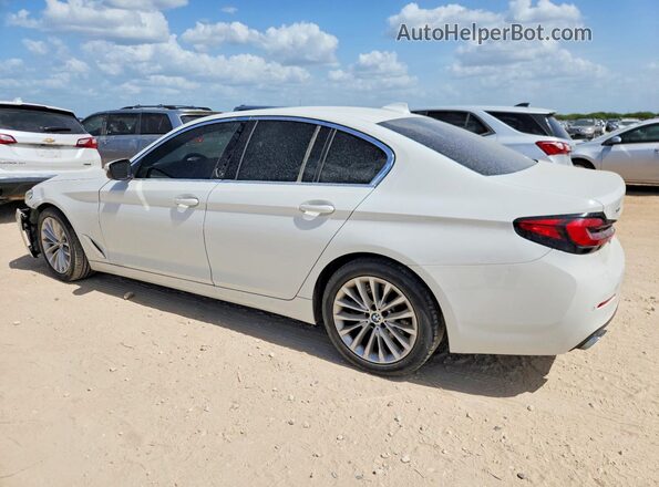 WBA13BJ07MCF62066 2021 BMW 5 SERIES White Trasero izquierdo