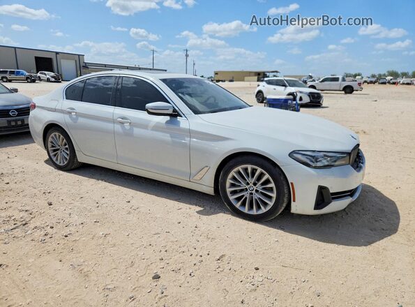 WBA13BJ07MCF62066 2021 BMW 5 SERIES White Delantero derecho