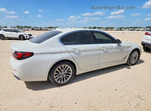 WBA13BJ07MCF62066 2021 BMW 5 SERIES White Trasero derecho