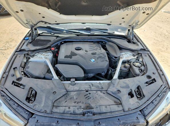 WBA13BJ07MCF62066 2021 BMW 5 SERIES White Vista interior trasera