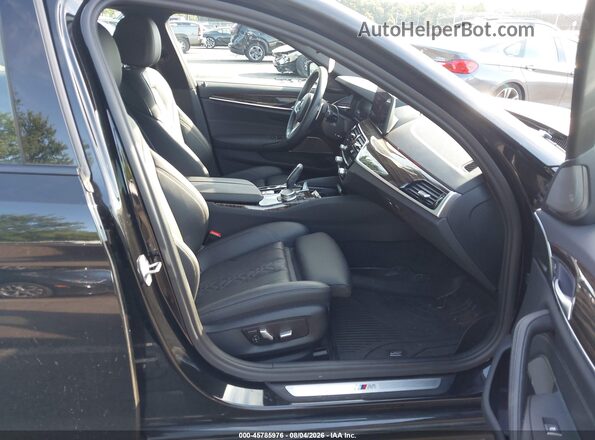 WBA13BJ07NCJ35470 2022 BMW 5 SERIES Black წინა სალონის ხედი