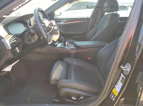 WBA13BJ07PWY01664 2023 BMW 5 SERIES Black Front interior view