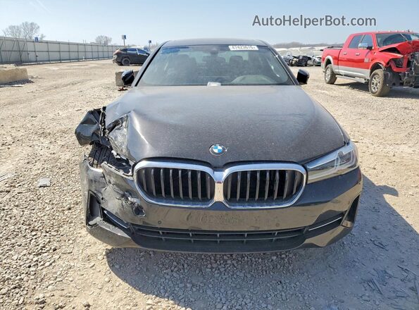 WBA13BJ07PWY01664 2023 BMW 5 SERIES Black Front view