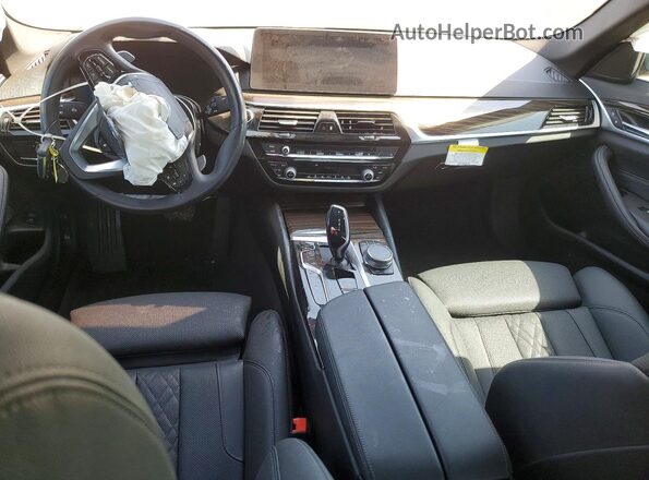 WBA13BJ07PWY01664 2023 BMW 5 SERIES Black Dashboard view