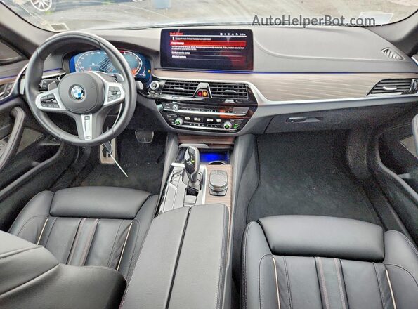 WBA13BK00PCM25650 2023 BMW M5 Blue Вид панелі приладів