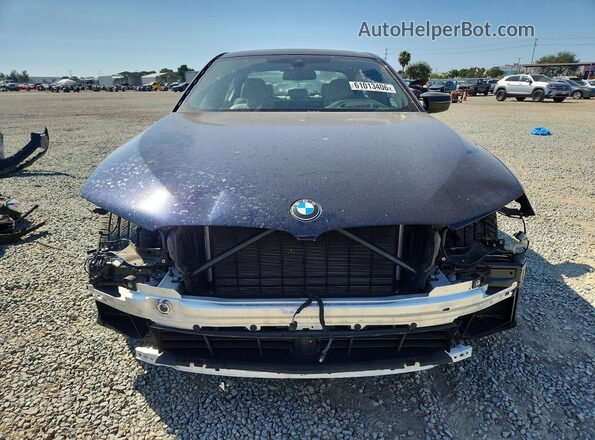 WBA13BK02NCJ30613 2022 BMW M5 Blue Widok z przodu