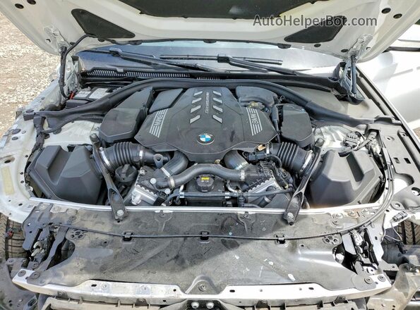 WBA13BK07MCF15411 2021 BMW M5 White Vista interior trasera