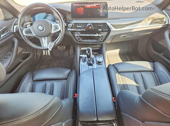 WBA13BK07PCL87107 2023 BMW M5 Gray Вид панелі приладів