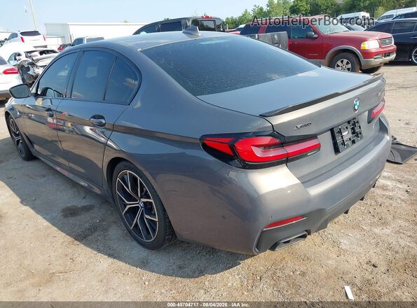 WBA13BK08NCJ40224 2022 BMW M5 Brown Rear left