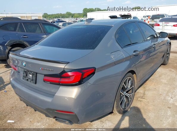 WBA13BK08NCJ40224 2022 BMW M5 Brown Rear right