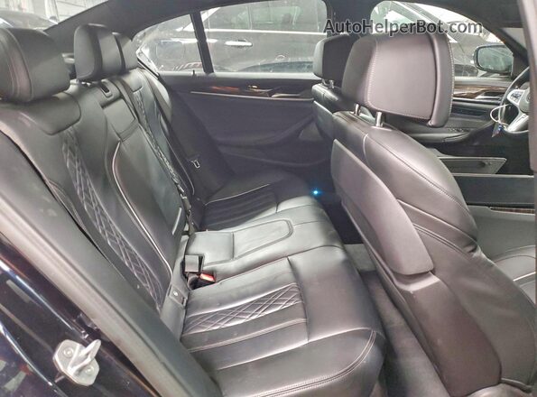 WBA13BK09MCF28578 2021 BMW M5 Blue Հետևի նստատեղերի տեսք