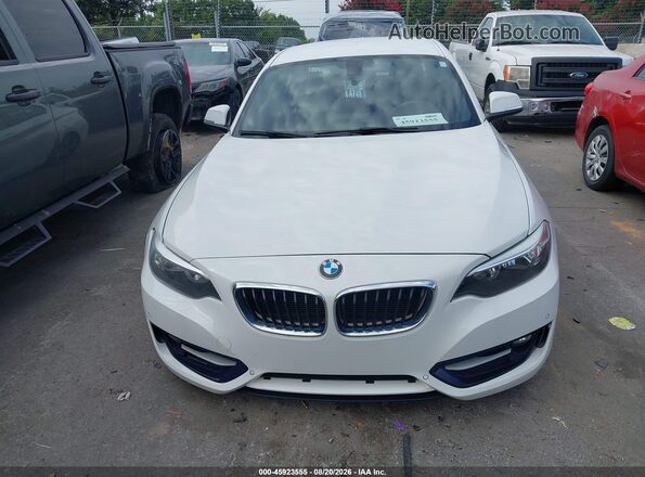 WBA1F9C56GV742427 2016 BMW 2 SERIES White Widok zestawu wskaźników