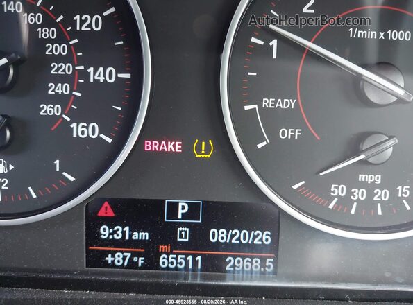 WBA1F9C56GV742427 2016 BMW 2 SERIES White 