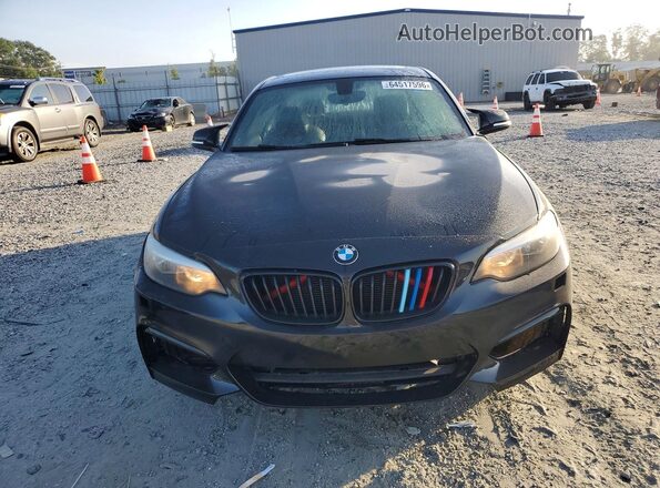 WBA1F9C57GV742548 2016 BMW 2 SERIES Black Vista frontal
