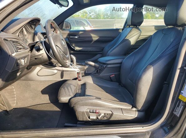 WBA1F9C57GV742548 2016 BMW 2 SERIES Black Vista interior delantera