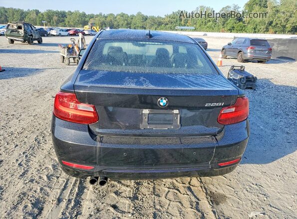 WBA1F9C57GV742548 2016 BMW 2 SERIES Black Vista trasera
