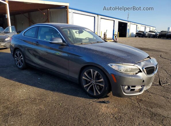 WBA1F9C59GV545154 2016 BMW 2 SERIES Gray Передня права чверть