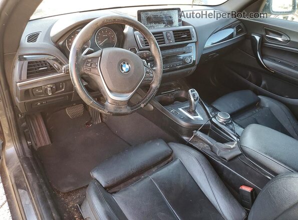 WBA1F9C59GV545154 2016 BMW 2 SERIES Gray Вид панелі приладів