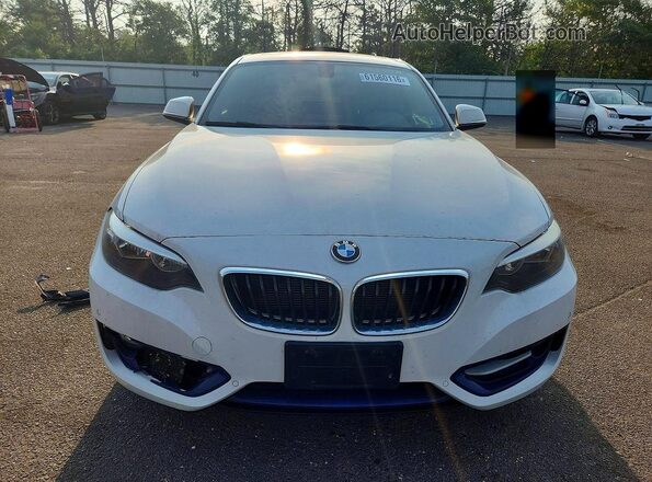 WBA1G9C55GV599046 2016 BMW 2 SERIES White წინა ხედი