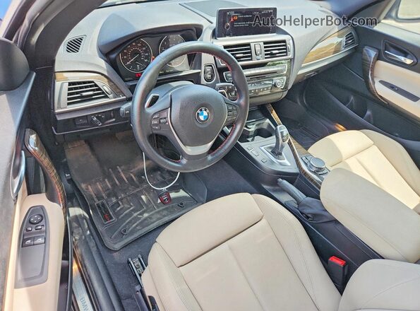 WBA1G9C57GV598870 2016 BMW 2 SERIES Blue Вид панелі приладів