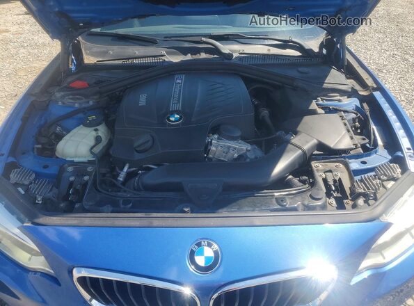 WBA1J7C52GV289815 2016 BMW M2 Blue Rear interior view