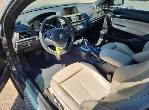 WBA1K9C56GV710072 2016 BMW 2 SERIES Charcoal Vista del salpicadero