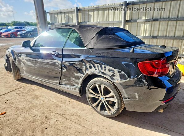 WBA1K9C58GV321644 2016 BMW 2 SERIES Black უკანა მარცხენა