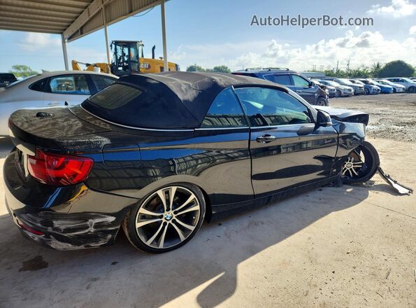 WBA1K9C58GV321644 2016 BMW 2 SERIES Black უკანა მარჯვენა