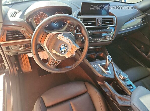 WBA1K9C58GV321644 2016 BMW 2 SERIES Black წინა პანელის ხედი
