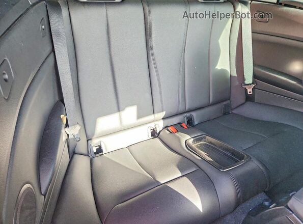 WBA1K9C58GV321644 2016 BMW 2 SERIES Black უკანა სავარძლების ხედი