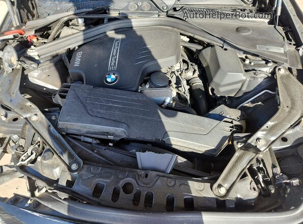 WBA1K9C58GV321644 2016 BMW 2 SERIES Black უკანა სალონის ხედი