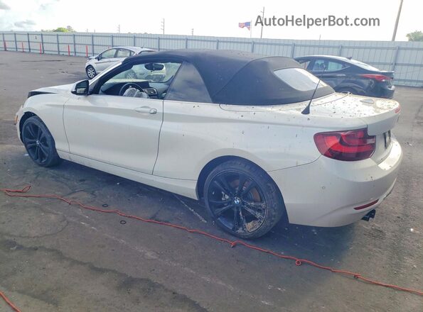 WBA1K9C59GV321748 2016 BMW 2 SERIES White Rear left