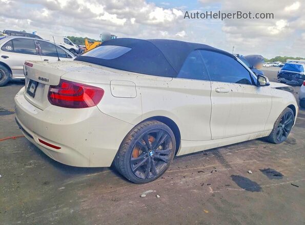 WBA1K9C59GV321748 2016 BMW 2 SERIES White Rear right