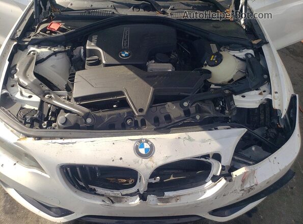 WBA1K9C59GV321748 2016 BMW 2 SERIES White Rear interior view