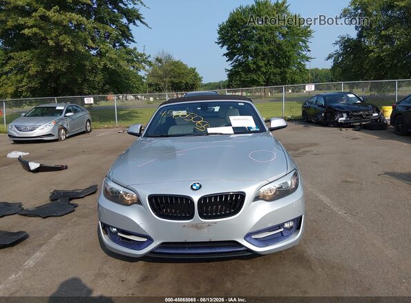 WBA1L9C51GV325306 2016 BMW 2 SERIES Серый Вид щитка приборов