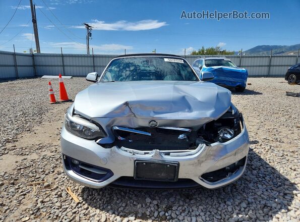 WBA1L9C58GV324461 2016 BMW 2 SERIES Серебряный Вид спереди