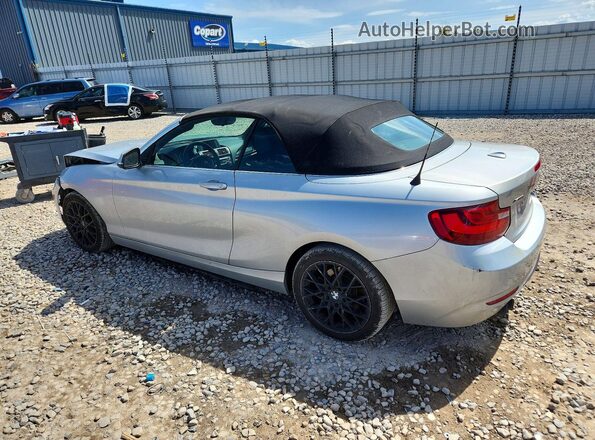 WBA1L9C58GV324461 2016 BMW 2 SERIES Серебряный Задняя левая четверть