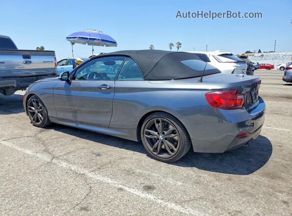 WBA1M1C58GV394007 2016 BMW M2 Charcoal Rear left