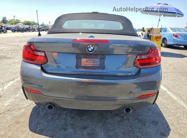 WBA1M1C58GV394007 2016 BMW M2 Charcoal Rear view