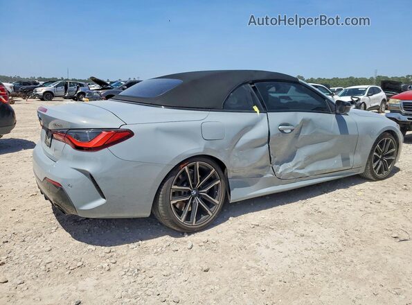 WBA23AT06NCJ59819 2022 BMW 4 SERIES Gray Задня права чверть